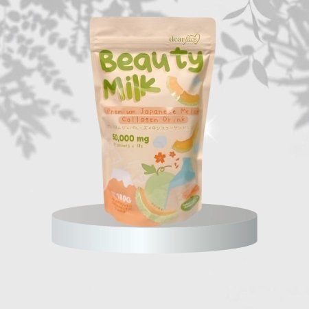 🍈 Beauty Milk كولاجين الشمام… لترطيب ونضارة البشرة 💧