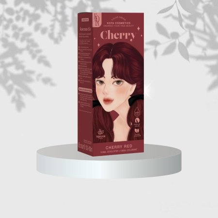 Kota | Cherry 🍒 صبغة الأحمر الكرزي عضوية 100% صبغة Kota Cherry