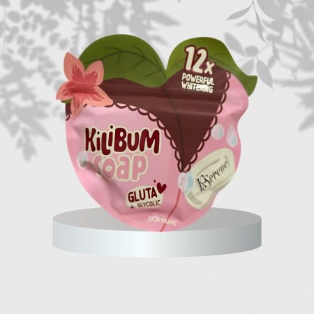 🍓 KiliBum الصابونة التايلندية بالجلوتا لتوحيد لون البشرة والجسم ✨🍓