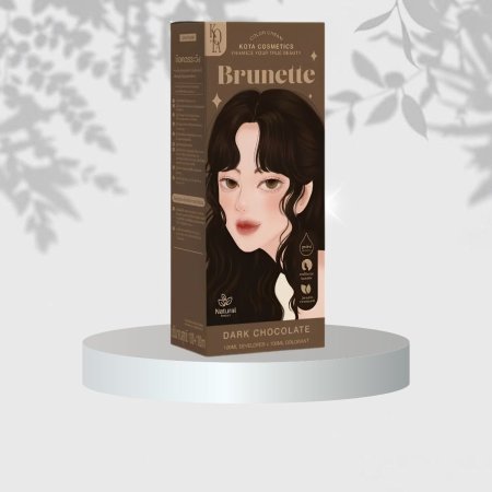🤎 Kota | Brunette ✨ صبغة البني الشوكولاتي الغامق عضوية 100%