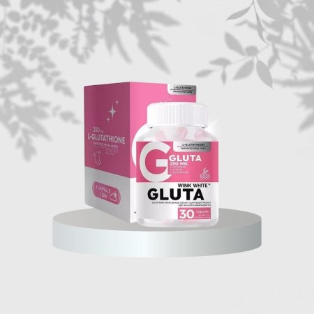 ✨ حبوب الجلوتاثيوم للتفتيح والنضارة (30) 🤍  Wink White <br> <span class='text-color-warm'>سيتوفر قريباً</span>